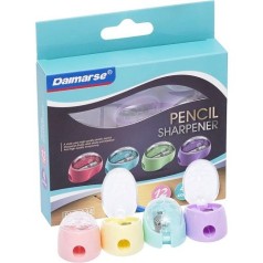 Точилка с контейнером DAIMARSE (1 шт), микс цветов