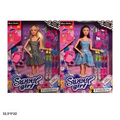 Лялька 29см H185B з аксес.2в.кор.32,5*5*22 