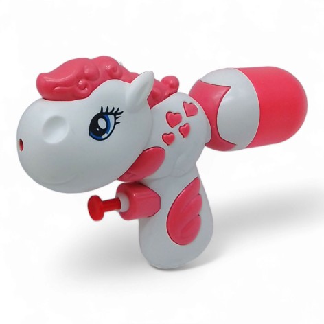 Водний пістолет єдиноріг малиновий