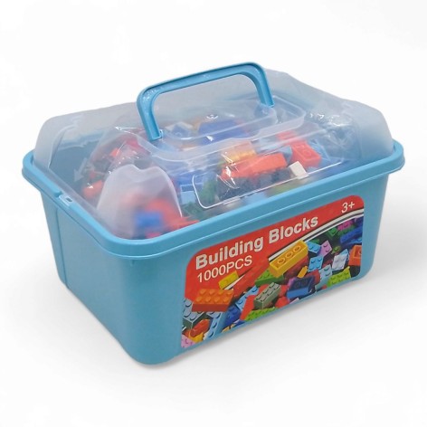 Конструктор 1000 деталей, в боксі