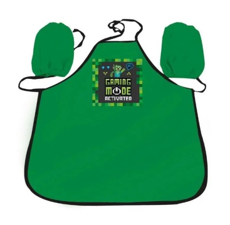 Фартук для творчества с нарукавниками Kidis 50*34,5см Gaming Mode