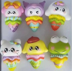 Сквіш-антистрес  "KUROMI", ароматизований, висота - 13 см, мікс видів 