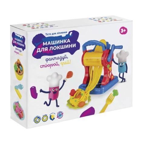 Набор для детского лепления "Машинка для лапши"