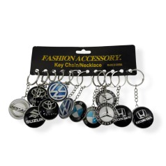 Брелок марки авто (12 шт)