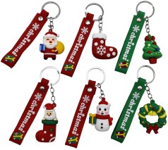 Брелок силикон. с хлястиком 