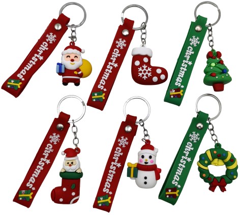 Брелок силикон. с хлястиком 