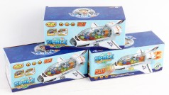 УЦІНКА 30% Літак космічний шатл, мелодія, підсвічування, колесо вільного ходу, у кор.