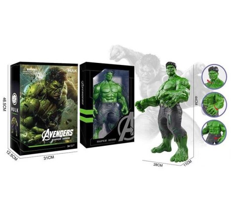 Фігурка супергероя 44см, голова і таз обертаються, рухомі верхні кінцівки 5004