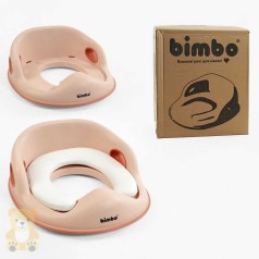 Накладка на унітаз Bimbo, 31х34х11 см, знімне м'яке сидіння BM-07815