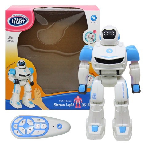 Робот на радиоуправлении, голубой