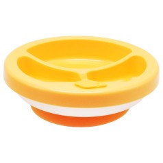 Тарелка секционная с подогревом (оранжевая)