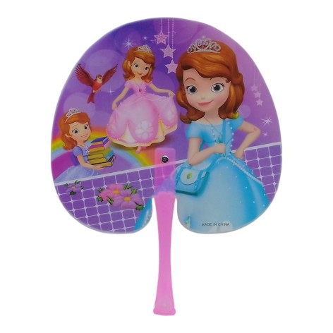 Віяло дитячий круглий пластик СОФІЯ ВИД 1