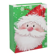 Пакет подарочный ДИД МОРОЗ (30х40 см)
