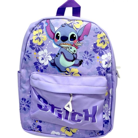 Рюкзак дитячий "Stitch/Стіч" 34х12х26 см (БУЗКОВИЙ)