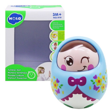 Неваляшка с колокольчиком 