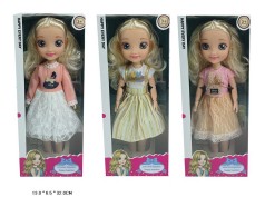 Лялька муз.батар. мікс 3 види кор. 13*6*32см 