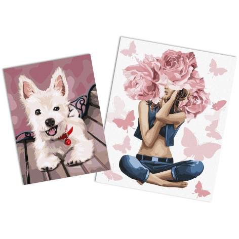 Набір для розпису по номерах.40х50 та 30х40