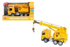 Машина з краном інерційна, озвучена, зі світлом, в кор. /36/