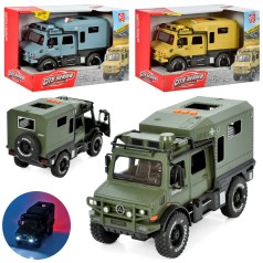 Машина инерция, 1:14, 24см, звук, свет, на бат-ц (табл), 3 цвета, в кор-це, 28,5-18,5-12,5см 