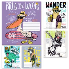 Зошит 24 л. клітинка Люкс ТЕ11301 КІТЧ, 20 шт. в уп.