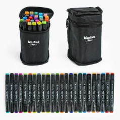 Набір маркерів 24 штуки, у чохлі 