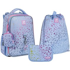 Набор рюкзак + пенал + сумка для обуви Kite 531 Shiny
