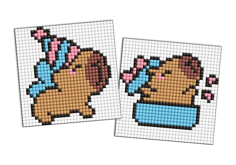 Набор с алмазной мозаикой на самоклеящейся основе для детей 