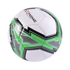 Мяч футбольный зеленый №5, TPE, 410 грамм,
