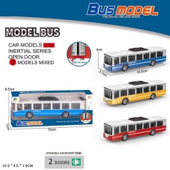 Автобус инерция,кор.15*8,5*7см /288-2/