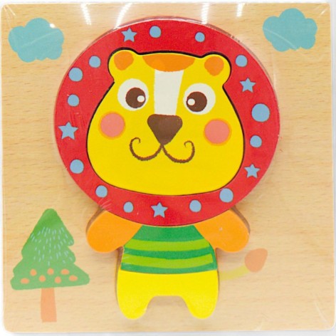 Пазлі-вкладиші лівеня