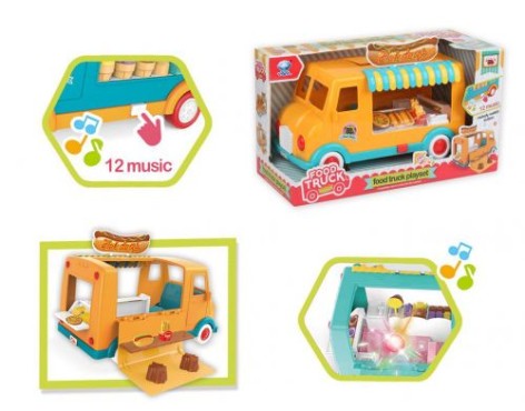 Игровой набор Автомагазин с фастфудом