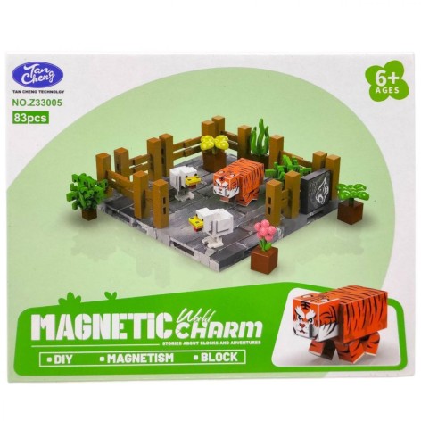 Магнітний конструктор "Майнкрафт" (ТИГРЕННЯ)