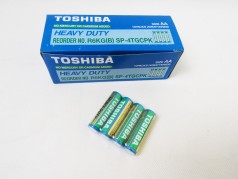 Батарейки Toshiba синя  40шт. в уп.R6 (АА) /4/40/ціна за 1шт