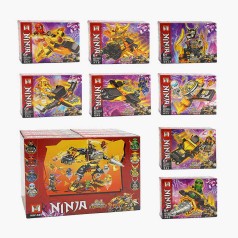 Конструктор, герой, рухливі кінцівки, середня кількість деталей: 44шт., в кор, МІКС  