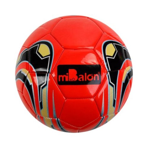 Мяч футбольный №5, красный