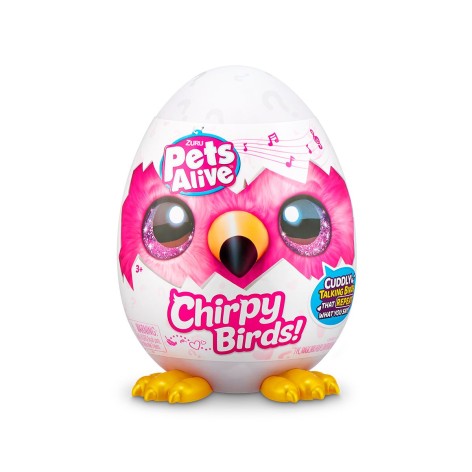 Интерактивный игровой набор PETS ALIVE S1 – ВЕСЕЛЫЕ ПТАШКИ (в ассорт.)