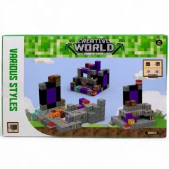 Конструктор магнитный "Minecraft", 106 дет