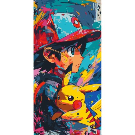 Картина за номерами аніме 