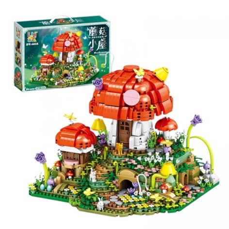 Конструктор "MUSHROOM HOUSE" в коробке
