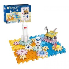 Конструктор шестерні, фігурки, в коробці 29х19*3х7*8 см.