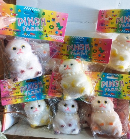 Сквіш антистрес котик №1 10см