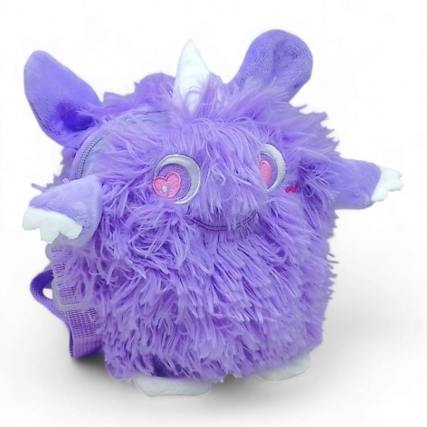 Сумочка мягкая "Монстрик", сиреневый