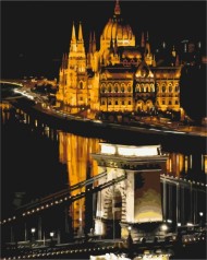 Картина по номерам: Ночной Будапешт 40*50