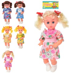 Лялька 34см, звук(плаксу), 6 видів, у п/е, 14-40-7см 