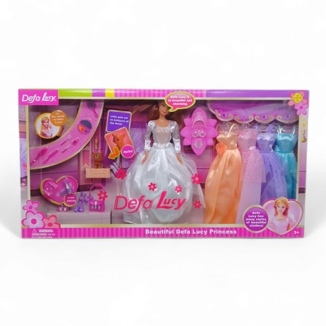 Кукла Defa с нарядами и аксессуарами ВИД 1