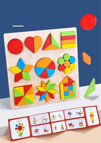 Дошка логічна 30*30*1 см 