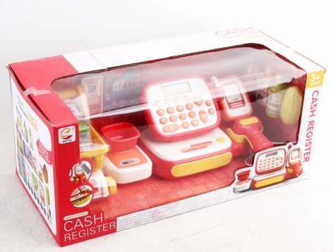 УЦЕНКА 40% Касовий апарат 8101 з набором,візок батар.муз.світ.кор.46*20,5*22 