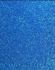 Фоаміран із гліттером 20*30 см, EVA, Флексіка, 1,8 мм. 10 аркушів в ГРР: озерно-синій
