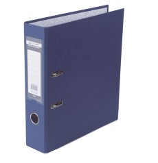 Папка-регистратор Lux односторонний Jobmax А4, 70мм PP, синий, сборный
