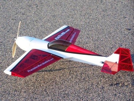 Літак на радіокеруванні Precision Aerobatics Katana Mini 1020мм KIT (червоний)